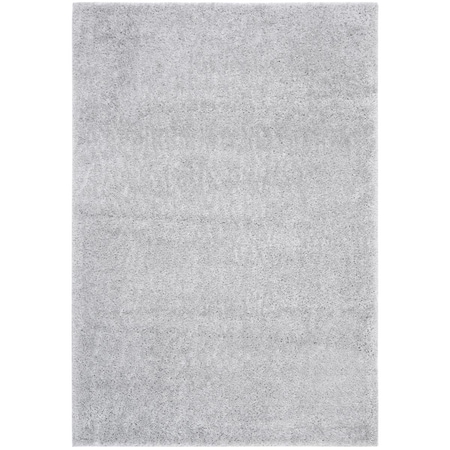 Safavieh 6 x 9 ft. August Shag 900 Power-Loomed Rectangle Rug - Silver AUG900G-6